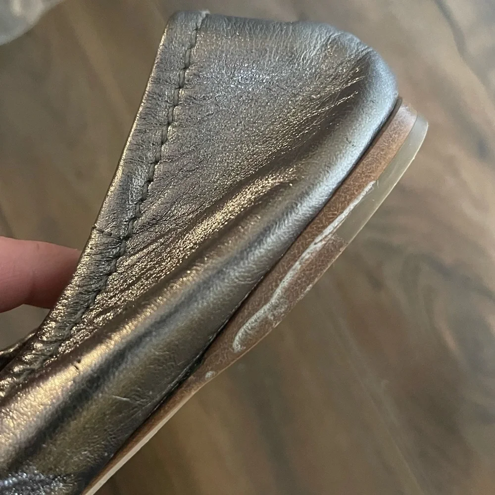 Miu Miu - silver ballerina flats size 36.5 EU​​